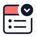 List Dropdown Document Clipboard Icon