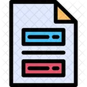 List File Documents Files Icon