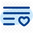List Heart Icon