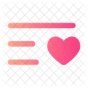 List Heart Minimalistic List List Heart Icon