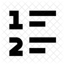 List Text Checklist Icon
