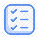 List Checklist Document Icon