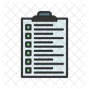 List Checklist Document Icon