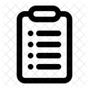 List Checklist Location Icon