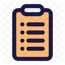 List Checklist Location Icon