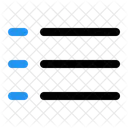 List Menu Order Icon