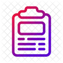 Clipboard List Notes Icon