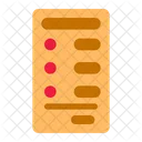 List Paper Check Icon