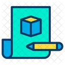 Product List Matirial List Pen Icon