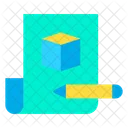 Product List Matirial List Pen Icon