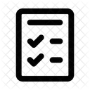 List Task Checklist Icon