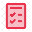 List Task Checklist Icon