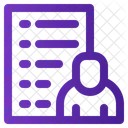 List Job Business Icon