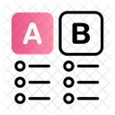 Letters Chart Eyesight Ophthalmology Icon