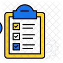 List Management Checklist List Setting Icon