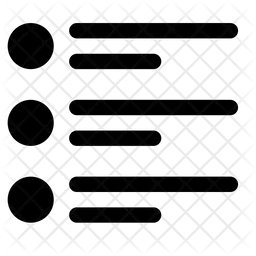List Menu  Icon