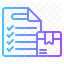List Product Purchase Ecommerce Icon