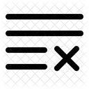 List Removed  Icon