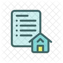 List Text Home  Icon