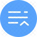 List Up Minimalistic List Arrow Up List Icon