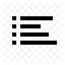 List View Bullets Icon