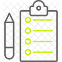 Lista Lista De Verificacao Lista De Verificacao Ícone