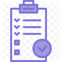 Lista de Verificación  Icono