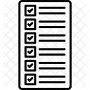 Lista Lista De Verificacion Menu Icono