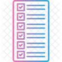Lista Lista De Verificacion Menu Icono