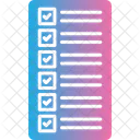 Lista Lista De Verificacion Menu Icono
