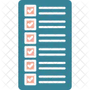 Lista Lista De Verificacion Menu Icono