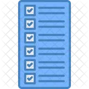 Lista Lista De Verificacion Menu Icono