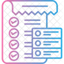 Lista De Bases De Datos Base De Datos Lista Icon