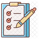 Lista De Verificacao De Acampamento Ícone