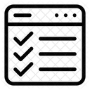 Lista De Verificacion Lista De Comentarios Lista De Revision Icono