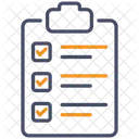 Lista De Compras Lista Lista De Verificacion Icono