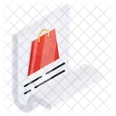 Lista De Compras Pagina Lista De Compras Ícone