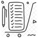 Lista De Desejos Lista De Verificacao Lista De Tarefas Icon