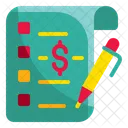 Lista De Compras Lista Compras Ícone