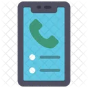 Lista de contactos  Icono