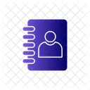 Lista De Contatos Agenda De Enderecos Agenda Telefonica Icon