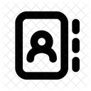 Lista De Contatos Agenda De Contatos Contato Ícone