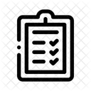 Lista de controle  Ícone