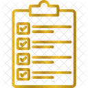 Lista De Verificacao Tarefas Lista De Tarefas Icon
