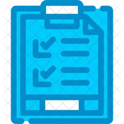 Lista de controle  Ícone