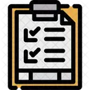 Lista De Verificacao Lista Tarefas Ícone