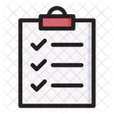 Lista de controle  Ícone