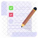Lista de controle  Ícone