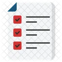 Lista De Controle Ícone
