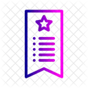 Lista de deseos  Icono